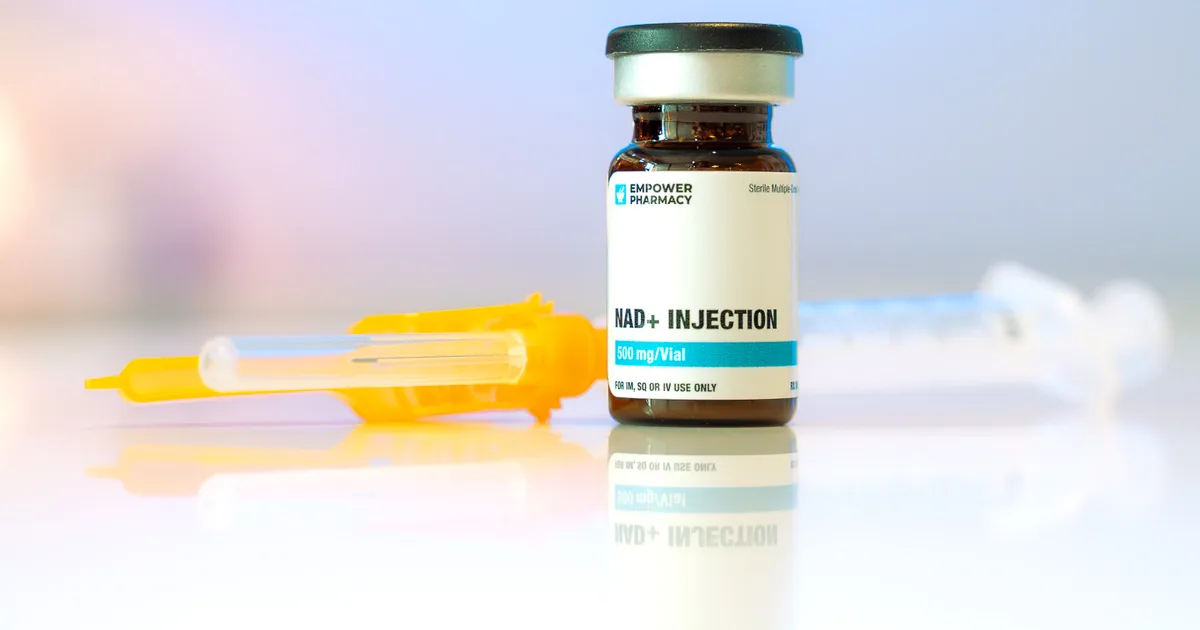 NAD+ IV drip compared with NAD+ supplement capsules at iCRYO Highland Village